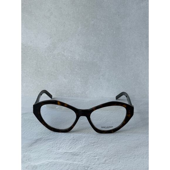 NEW Saint Laurent SLM60 Cat Eye Optical Frames in Brown